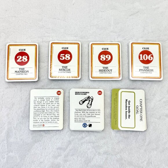 Choose Your Own Adventure House of Danger Card Game 2018 Z 100% Complete - Picture 3 of 9
